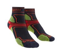 Bridgedale 1 Pack Mens Trail Ultralight T2 Coolmax Sport 3/4 Crew Socks - 6-8 UK - Navy