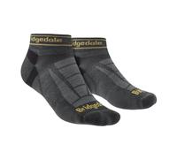 Bridgedale 1 Pack Mens Trail Ultralight T2 Merino Wool Sport Low Cut Socks - 6-8 UK - Gunmetal