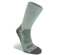 Bridgedale Bamboo Crew Socks: Eucalyptus: XL Size: XL, Colour: Eucalyp
