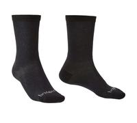 Bridgedale Base Layer Coolmax Liner Sock - Twin Pack : Black: L Size: