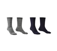 Bridgedale Unisex Thermal Liner Base Layer Socks (2 Pairs)
