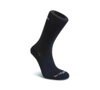 Bridgedale Everyday Outdoors Coolmax Liner Twin Pack Men's Sock - Black, 6-8.5