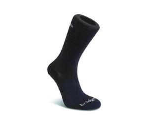 Bridgedale Everyday Outdoors Coolmax Liner Twin Pack Men's Sock - Black, 9-11.5