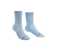 Bridgedale Women's Comfort Lightweight Merino Crew Hiking Socks {BR-710619} - Powder Blue - Medium