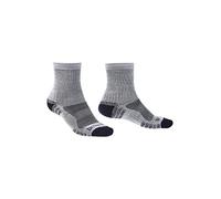 Bridgedale HIKE Lightweight Merino Performance 3/4 Crew Original-Men's- Large-Silver / Navy