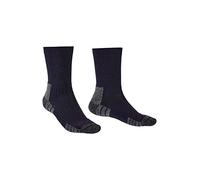 Bridgedale 1 Pack Mens Hiking Lightweight Merino Wool Boot Socks - 9-11 UK - Navy / Grey