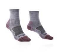 Bridgedale Lightweight Merino Performance 3/4 Crew Socks Grey EU 41-43 Women