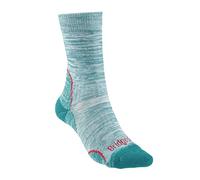 Bridgedale HIKE Lightweight T2 Coolmax Performance Boot Women's Non Wool Sock All Day Hiking Warm Weather Y Heel Prevents slippage Anti Shock Cushioning