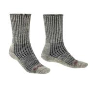 Bridgedale Mens Midweight Merino Comfort Sock - Stone Grey, M-XL