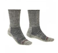 Bridgedale HIKE Midweight Merino Comfort Boot-Men's- X-Large-Stone Grey
