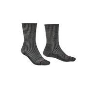 Bridgedale Mens Hike Midweight Merino Comfort Boot Sock - Charcoal