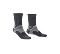 Bridgedale HIKE Midweight Merino Performance Boot Original-Men's- Large-Gunmetal