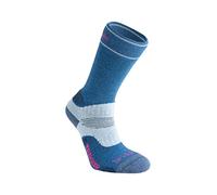 Bridgedale Women's Hike Midweight Merino Performance Boot Socks (Blue Sky)