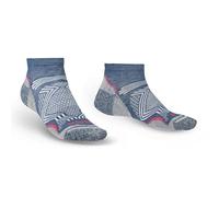 Bridgedale 1 Pack Ladies Hiking Ultralight T2 Coolmax Low Cut Socks - 5-6.5 UK - Dark Denim