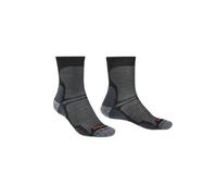 Bridgedale Hike Ultralight T2 Crew Sock: Black: XL Size: XL, Colour: B