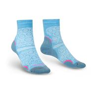 Bridgedale HIKE Ultralight T2 Merino Performance Original Crew-Women's- Small-Blue