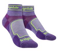 Bridgedale TRAIL RUN Ultralight T2 Coolmax Sport Low-Women's- Medium-Purple