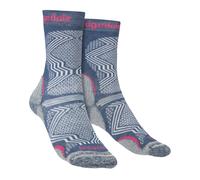 Bridgedale 1 Pack Ladies Hiking Ultralight T2 Coolmax Boot Socks - Dark Denim - 3-4.5 UK