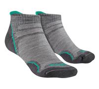 Bridgedale HIKE Ultralight T2 Merino Performance Low-Women's- Small-Mid Grey / Surf
