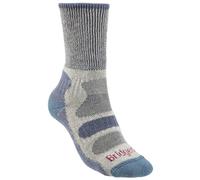 Bridgedale HIKE Lightweight Cotton Cool Comfort Boot-Women's- Small-Smoky Blue