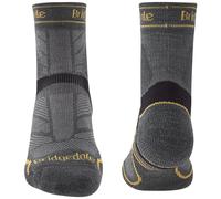 Bridgedale Lightweight T2 Merino Sport 3/4 Crew Socks Grey EU 44-47 Men