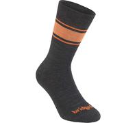 Bridgedale LINER Base Layer Merino Performance Boot-Men's- Medium-Graphite