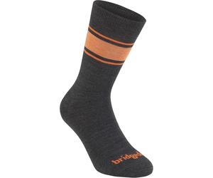 Bridgedale LINER Base Layer Merino Performance Boot-Men's- Medium-Graphite