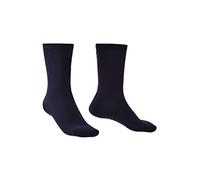 Bridgedale Liner Boot Socks Base Layer Thermal 2 Pack Unisex Small Navy