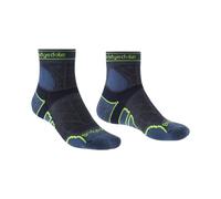 Bridgedale Lightweight T2 Merino Sport 3/4 Crew Socks Blue EU 40-43 Men