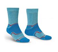 Bridgedale Hike Mid Weight Merino Performance Boot Sock: Blue: XL Size