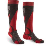Bridgedale, Ski Lightweight Merino Endurance Sock - Men's, Graphite/Red, XL