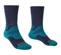 Bridgedale HIKE Midweight Merino Performance Boot Original-Men's- X-Large-Petrol/Navy