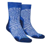 Bridgedale HIKE Ultralight T2 Merino Performance Original Crew-Men's- Medium-Royal Blue