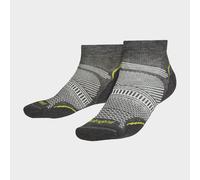 Bridgedale - Mens Hiking Ultralight Low Socks - Graphite - Grey Nylon - Size UK 12-15