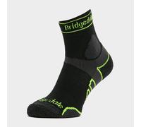 Bridgedale Men's Lightweight Merino Performance ¾ Crew Socks, Black