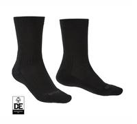 Bridgedale 1 Pack Mens Hiking Lightweight Merino Wool Boot Socks - 6-8 UK - Black