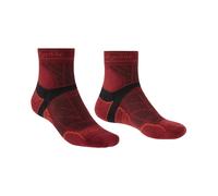 Bridgedale Men s Trail Run Lightweight T2 Merino Sport 3/4 Crew - Red