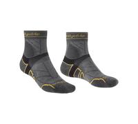 Bridgedale Lightweight T2 Merino Sport 3/4 Crew Socks Grey EU 44-47 Men