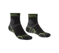 Bridgedale Men's Lightweight Merino Performance ¾ Crew Socks, Black XL