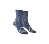 Bridgedale Men's Merino Wool Boot Socks | Walking Hiking Outdoor Socks in Blue | Size: 3-5 Bridgedale Blue 3-5