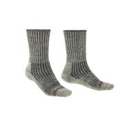 Bridgedale HIKE Midweight Merino Comfort Boot-Men's- X-Large-Stone Grey