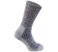 Bridgedale Socks HIKE Midweight Merino Comfort Boot Men's Large Stone Grey