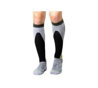 Bridgedale Men's Midweight Ski-Merino Endurance Socks, Light Grey/Graphite, M