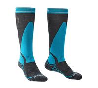 Bridgedale Mens Ski Midweight Merino Endurance Sock - Gunmetal Blue