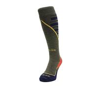 Bridgedale Men's Ski Midweight + Over Calf Merino Socks