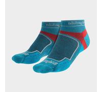 Bridgedale - Mens Running Ultralight Sport Low Socks - Blue Nylon - Size UK 12-15
