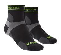 Bridgedale TRAIL RUN Ultralight T2 Merino Sport 3/4 Crew-Men's- Large-Black
