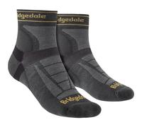 Bridgedale Socks Bridgedale Men's Ultra-Lightweight T2 Merino Run Mini-Crew Socks {BR-710201} - Gunmetal Grey - Large