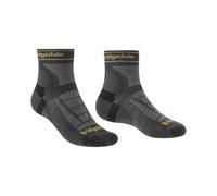 Bridgedale TRAIL RUN Ultralight T2 Merino Sport 3/4 Crew-Men's- Medium-Gunmetal