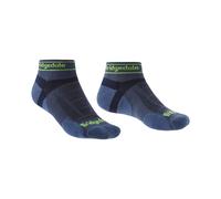 Bridgedale 1 Pack Mens Trail Ultralight T2 Merino Wool Sport Low Cut Socks - 6-8 UK - Blue
